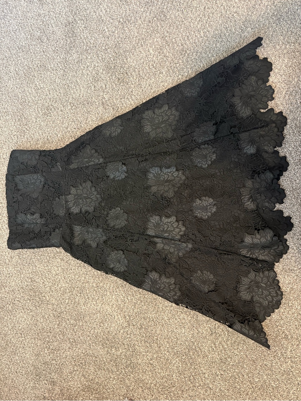 Wedding Guest Dress-WHBM Black Midi dress size 2